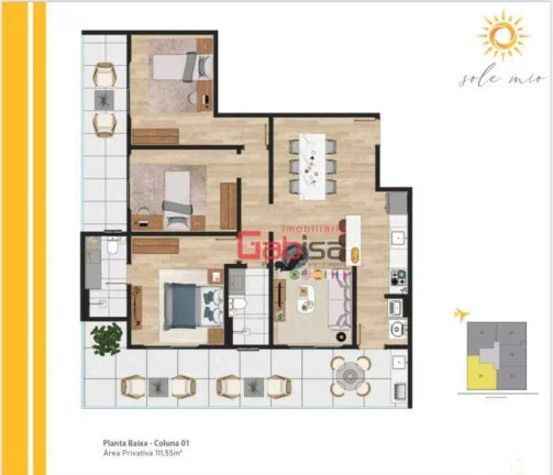Imagem Apartamento com 2 dormitórios à venda, 85 m² por R$ 778.000,00 - Centro - Cabo Frio/RJ