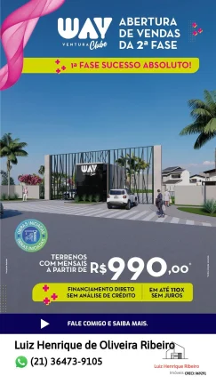 Imagem https://lhrimoveis.com.br/Terrenos em condomínio Spar Inoã Maricá RJ