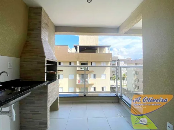Imagem Lindo Apartamento - 02 Dormitórios ( 01 Suíte ) - Varanda Gourmet- Itaguá