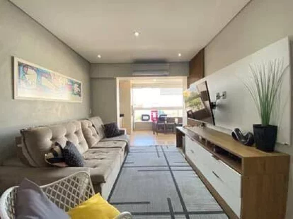 Imagem Apartamento com 3 dormitórios à venda, 92 m² por R$ 860.000 - Ponta da Praia - Santos/SP