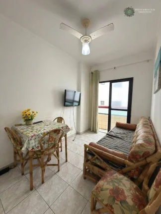Imagem Apartamento com 1 dormitório à venda, 33 m² por R$ 290.000 - Vilamar - Praia Grande/SP