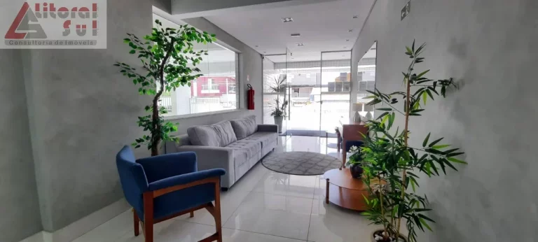 Imagem Apartamento à venda em Praia Grande-SP, bairro Ocian! 1 quarto, 1 sala, 1 vaga de garagem e 49m² de área!