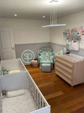 Imagem Ãtimo apartamento Ã  venda no Brooklin - Ãrea: 167,00mÂ² - Living amplo com terraÃ§o na copa das Ã...