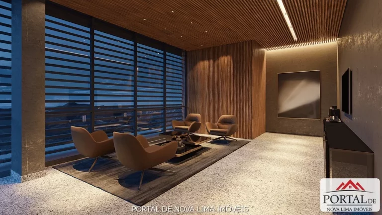 Imagem Apartamento de Luxo com 757 m², Garagem Privativa e Heliponto em Nova Lima ? Quatro Ventos