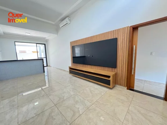 Imagem Casa de Luxo em Condomínio para Venda ou Locação no Jardim Cybelli, Ribeirão Preto-SP 3 Quartos, 2 Suítes, 2 Salas - Condomínio Residencial dos Ipês