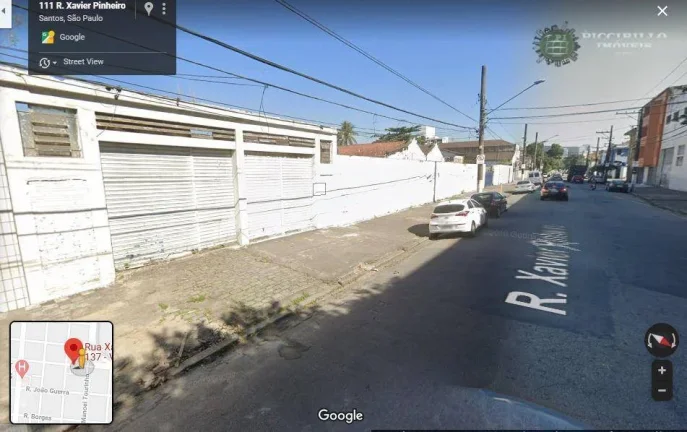 Imagem Terreno, 4000 m² - venda por R$ 30.000.000,00 ou aluguel por R$ 80.000,00/mês - Vila Matias - Santos/SP