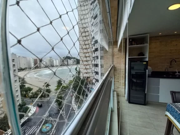 Imagem Apartamento com 3 dormitórios à venda, 117 m² por R$ 1.550.000,00 - Astúrias - Guarujá/SP