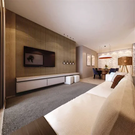 Imagem APARTAMENTO COM 127.84 m² - FORTE - PRAIA GRANDE SP
