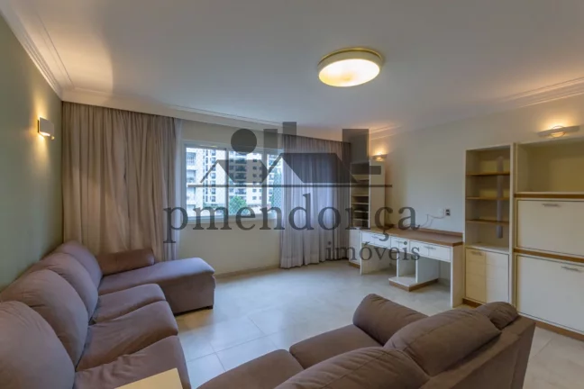 Imagem Apartamento na Rua Caraibas mobiliado com 3 quartos (1 suíte) e 1 vaga, 113m²