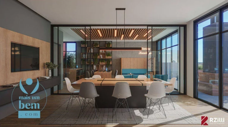 Imagem Apartamento com 2 dormitórios à venda, 40 m² por R$ 481.000,00 - Portão - Curitiba/PR