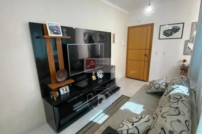 Imagem Cobertura para Venda em Santo André, Vila Valparaíso, 2 dormitórios, 1 banheiro, 1 vaga