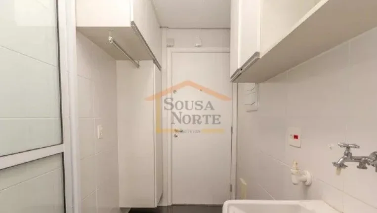 Imagem Apartamento com 82 m², com 2 dormitórios, sendo 1 suite, 3 banheiros, varanda, armários nos dormi...