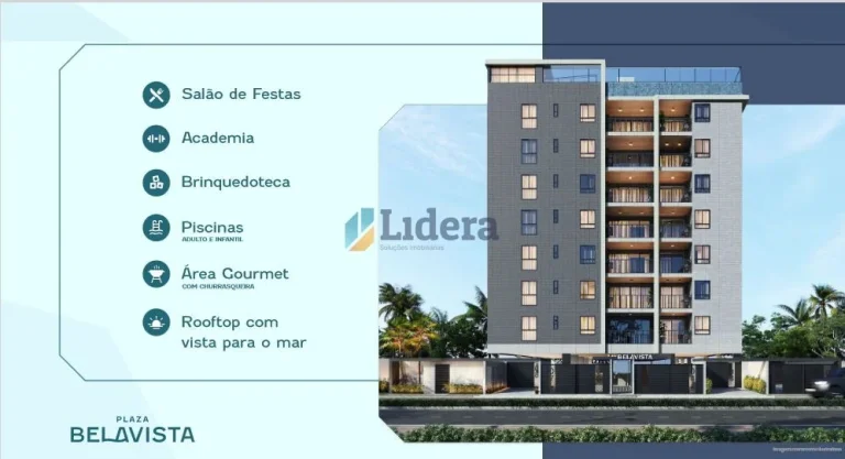Imagem Apto - 3 Quartos - 1 Suíte - 81,03 m² - Intermares, Cabedelo/PB