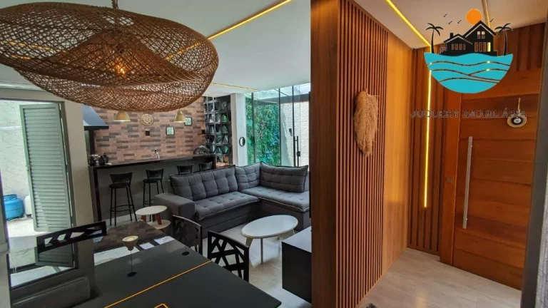 Imagem Aluguel Juquehy - Casa decorada na rua da praia, com 4 Suítes, Pisc,ina Priv., Academia, Serv. de Praia, máx. 10 pessoas | Juquehy Imobiliária