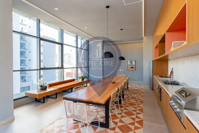 Imagem Studio Moderno à Venda ou Locação em Santo Amaro, São Paulo-SP: 1 Quarto, 1 Banheiro, 24,00 m² de Área.