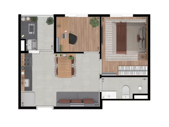 Imagem Apartamento em Santo Amaro - São Paulo SP
