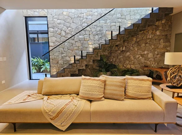 Imagem Luxuosa mansão de 6 quartos e 6 suítes à venda no Riviera de São Lourenço Módulo 15 em Bertioga-SP - 645,07m² de puro requinte!
