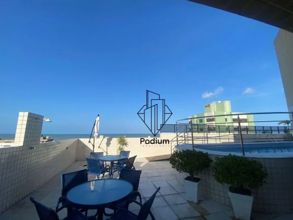 Imagem Apartamento porteira fechada com vista pra o mar a 300 metros da Praia de Manaíra