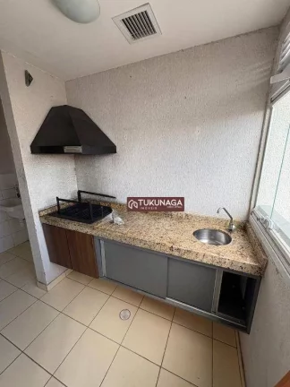 Imagem Apartamento com 2 dormitórios para alugar, 59 m² por R$ 2.930,00/mês - Picanco - Guarulhos/SP