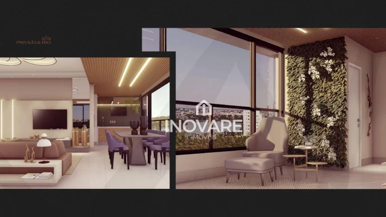 Imagem Apartamento à venda com vista para o Rio Paranaíba, Edifício Privilége Rio em Itumbiara