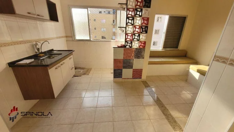 Apartamento com 1 dormitório à venda, 39 m² por R$ 235.000,00 - Vila Caiçara - Praia Grande/SP
