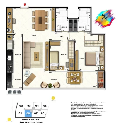 Imagem L'Art Residences - Apartamento à venda no bairro Andaraí - Rio de Janeiro/RJ
