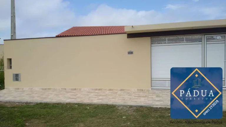 Imagem LINDA CASA C/ PISCINA EM ITANHAEM LADO PRAIA R$ 370.000