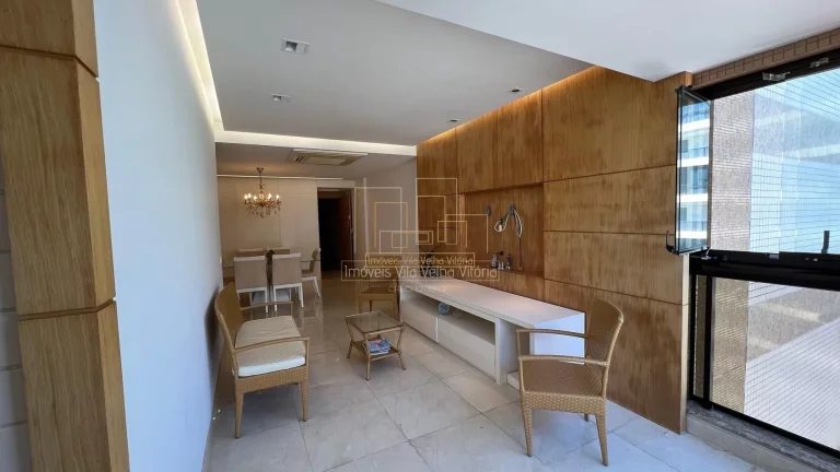 Imagem Apartamento de 140 m² com 3 quartos mais closet, varandão integrado, cozinha gra