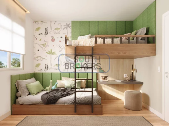 Imagem Lançamento em S. J. dos Pinhais - Apartamentos 2 dormitórios - Res. Safira