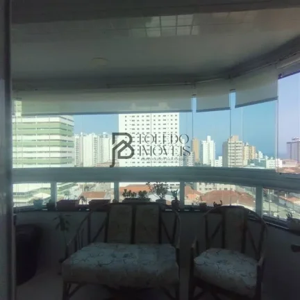 Imagem Apartamento com 92m² 2 Dormitórios com suítes no bairro Ocian - Praia Grande
