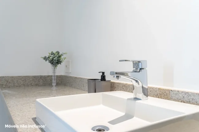 Imagem Apartamento 66M², 3Q, 1 Banheiro, 1 Vaga, Varanda, Piscina, Churrasqueira, Salão de Festas e Jogos, Brinquedoteca, Playground, Quadra, Espaço Gourmet.
