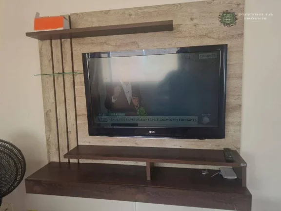 Imagem Apartamento com 1 dormitório à venda, 50 m² por R$ 370.000 - Vila Guilhermina - Praia Grande/SP