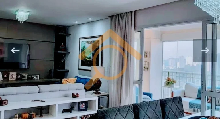 Imagem Apartamento de luxo à venda em Jurubatuba, São Paulo-SP, com 4 quartos, 2 suítes, 2 salas, 5 banheiros, 2 vagas de garagem no Condomínio Vista Golf.