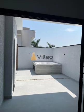 Imagem Descubra o equilíbrio perfeito entre modernidade, conforto e segurança nesta belíssima casa térr...