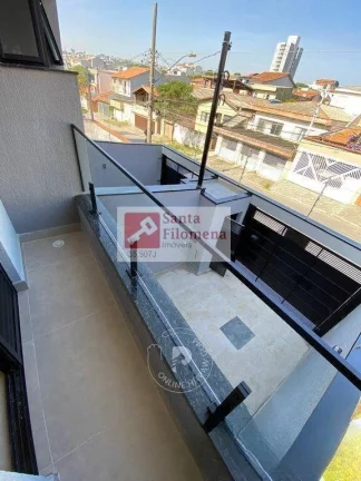 Imagem Sobrado para Venda em Santo André, Parque Novo Oratório, 2 dormitórios, 2 suítes, 3 banheiros, 1 vaga