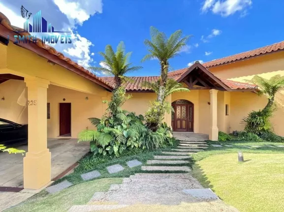Imagem CASA IMPECÁVEL! Térrea 4 suítes, piscina e espaço gourmet- Recanto impla