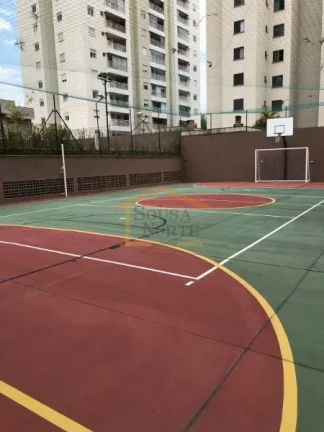 Imagem Apartamento com 5 dormitórios, sendo 3 suítes, 3 banheiros e 1 lavabo. Conta com armários na cozi...