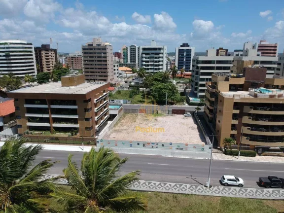 Imagem Apartamentos com varanda / sacada de frente para o mar da praia de Intermares - AP1038