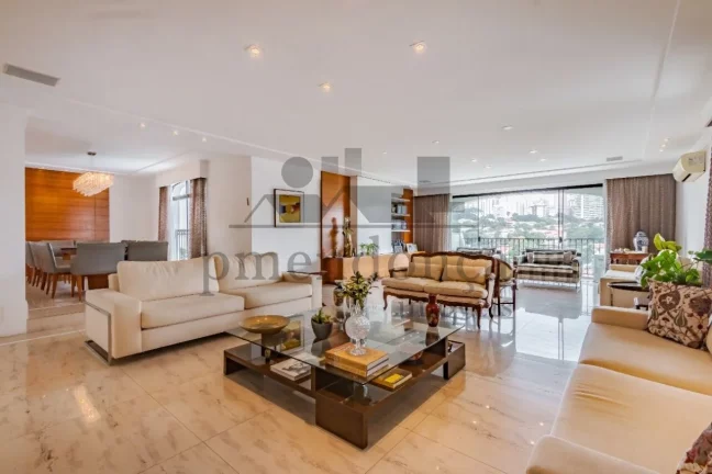 Imagem Higienopolis, apartamento 4 suistes, 4 vagas, mobiliado.