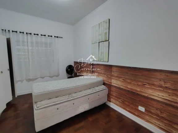 Imagem Apartamento à venda em Guarujá-SP: 3 quartos, 1 suíte, 2 salas, 3 banheiros, 2 vagas de garagem, 209m² - Bairro Pitangueiras!