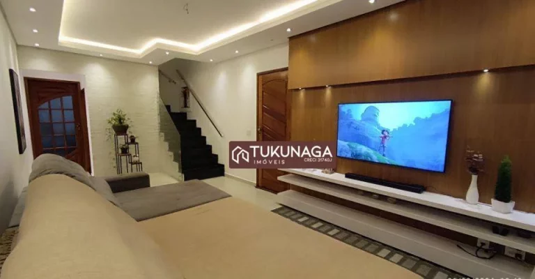 Imagem Sobrado com 4 quartos à venda, 150 m² por R$ 795.000 - Vila Rosália - Guarulhos/SP