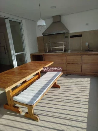 Imagem Apartamento com 2 quartos para alugar, 88 m² por R$ 5.374/mês - Vila Galvão - Guarulhos/SP