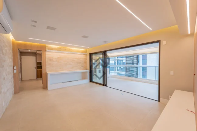 Imagem Apartamento Quartier Brooklin pronto para morar andar alto vista livre