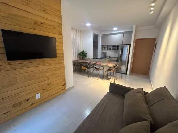 Imagem APARTAMENTO PRAIA GRANDE com 2 dormitórios sendo 1 suíte,1 vaga de garagem, varanda gourmet com churrasqueira