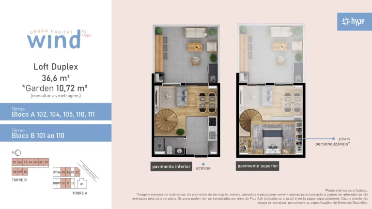 Imagem WIND - SEU NOVO APARTAMENTO EM SANTA FELICIDADE