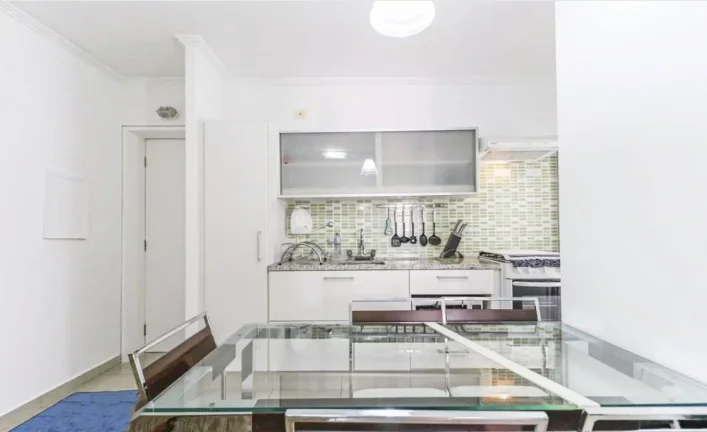 Imagem Apartamento 47M², 2Q, 1 Banheiro, 1 Vaga, Varanda, Espaço Gourmet, Piscina, Academia, Sauna.
