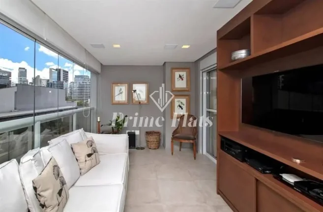 Imagem Flat disponível para venda no Horizonte JK Residencial na Vila Nova Conceição, com 56m², 1 dormitório e 1 vaga