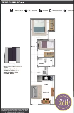 Imagem Apartamento á venda em Artur Alvim com dois dormitórios pronto para morar