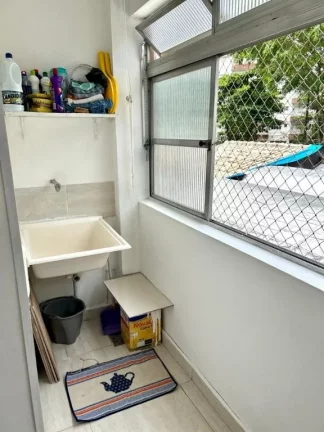 Imagem Apartamento com 1 dormitório à venda, 55 m² - Jardim Las Palmas - Guarujá/SP