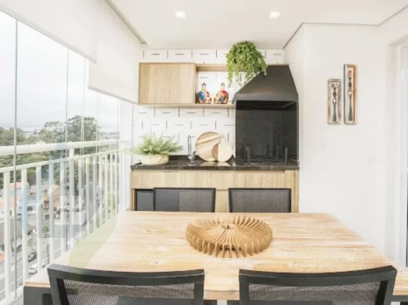 Imagem Apartamento de 3 dormitórios sendo 1 suíte, Varanda Gourmet, 2 vagas, com 75m² em Rudge Ramos, São Bernardo do Campo